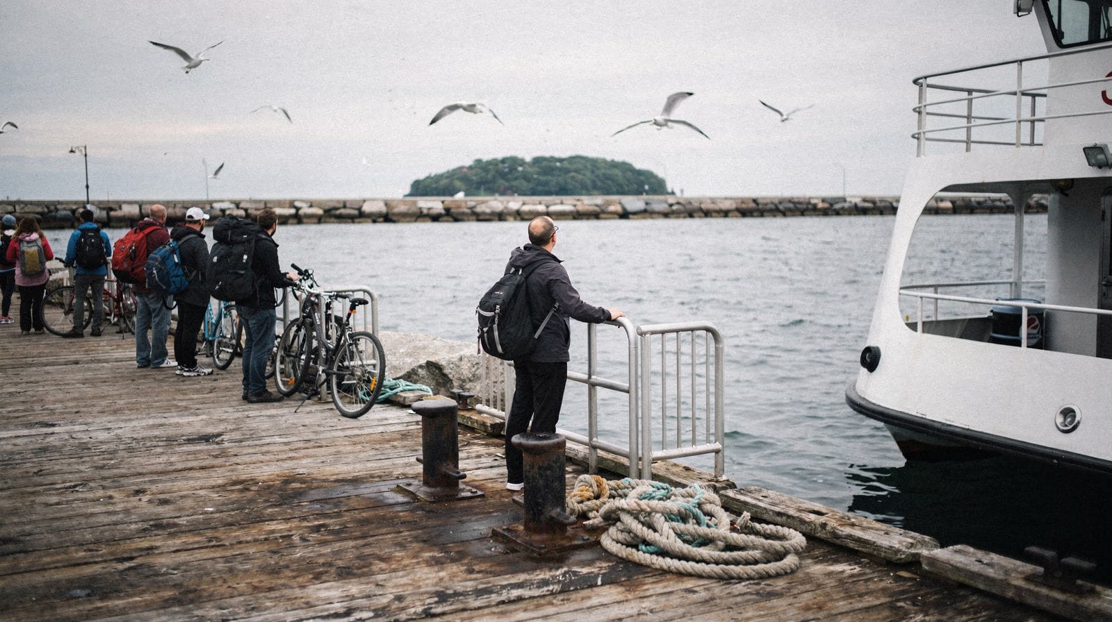 The island ferries and life without a car