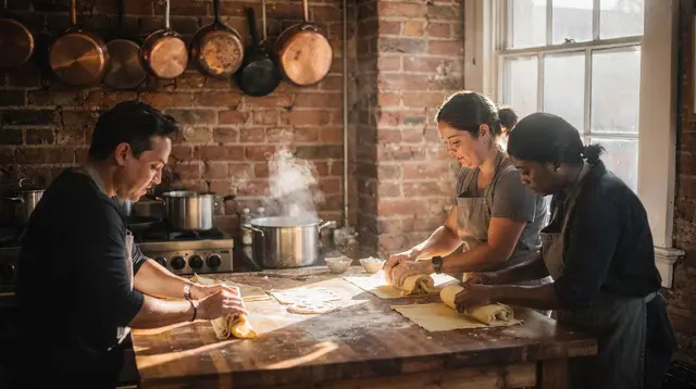 Cooking classes workshops