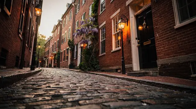 Walking Beacon Hill: Acorn Street, Louisburg Square and Chestnut Street