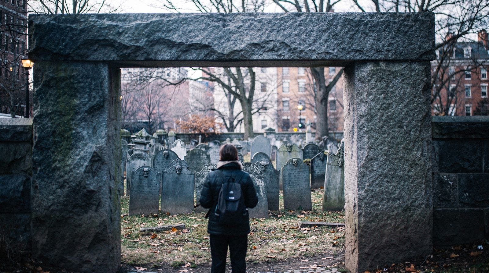 Faneuil Hall et le Granary Burying Ground