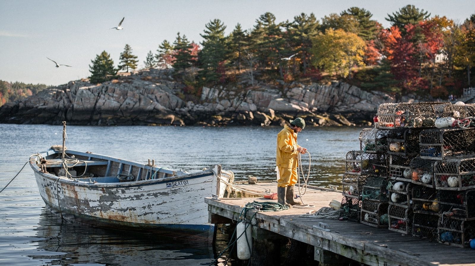 Les couleurs d'automne : excursions au départ de Boston