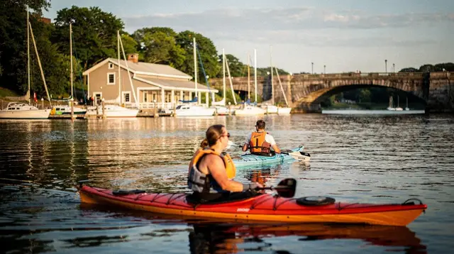 Kayaking and paddleboarding the Charles River