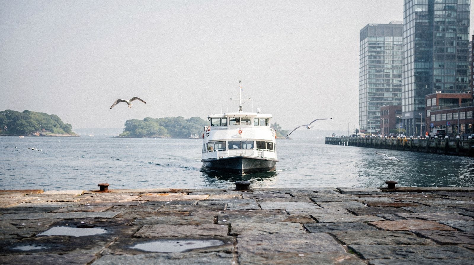 Una giornata sul Boston Harbor: Georges Island e una seconda isola in traghetto